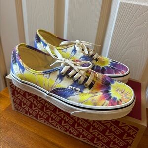 Vans Authentic Washed Tie Dye Sneakers